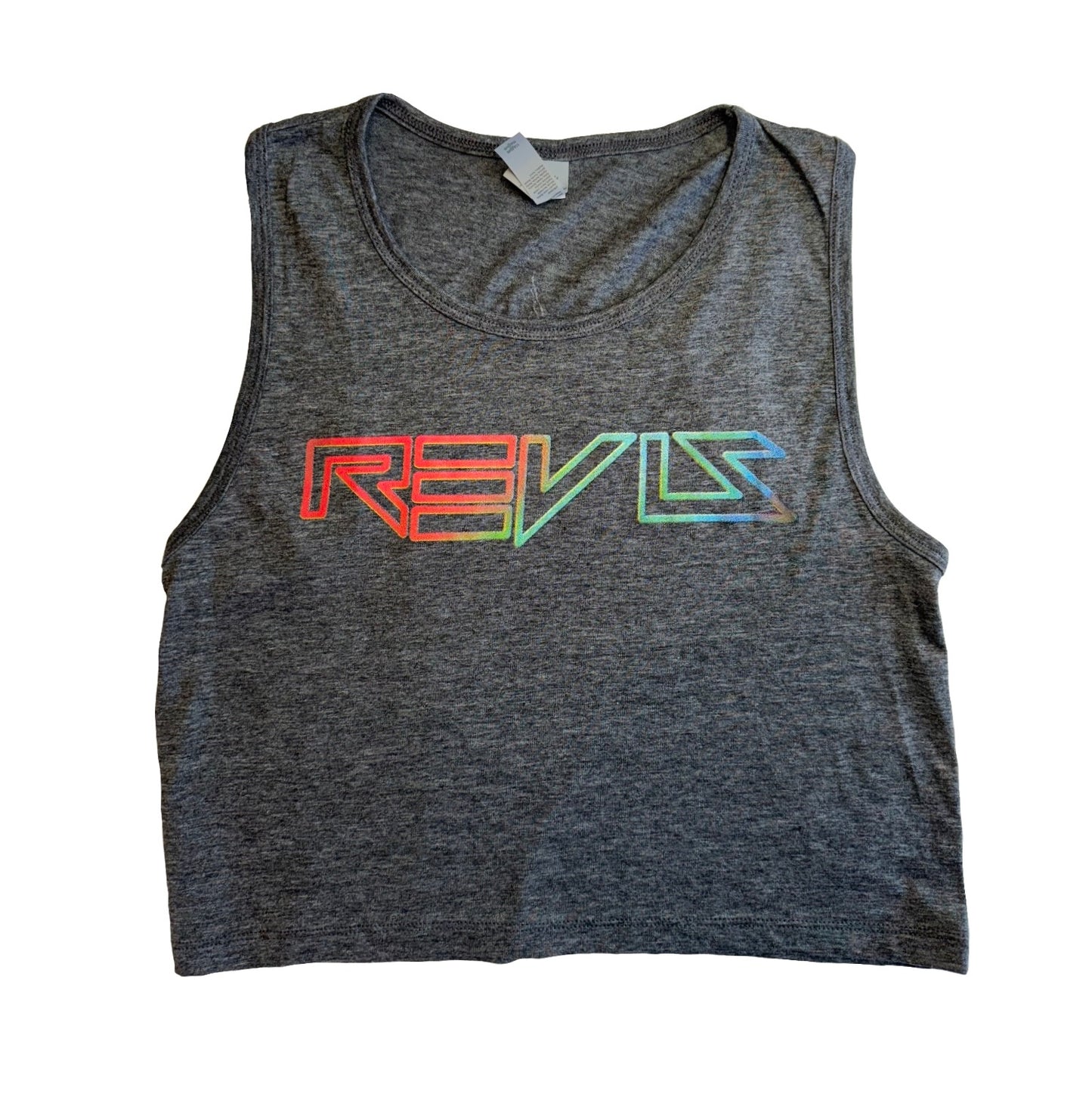 Women's Retro Color Crop Top Tank