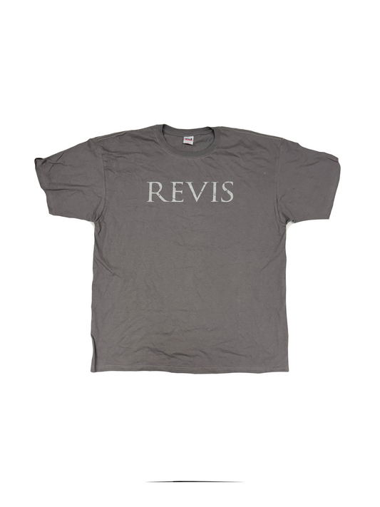 2XL-Light Grey Vintage T (2010) Silver Ink