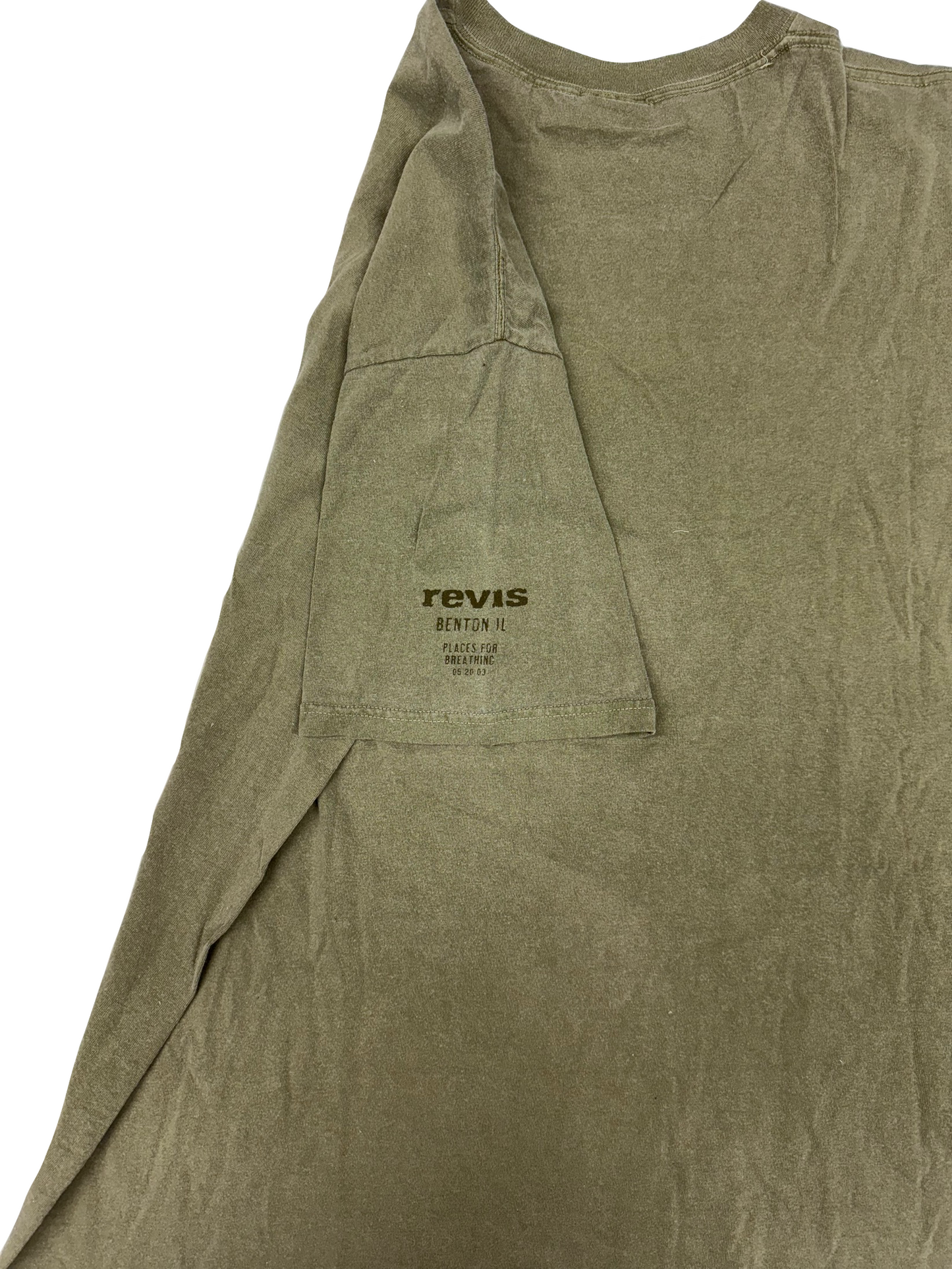 XLarge - Army Green Vintage T (2003) w/Dark Green Ink RARE