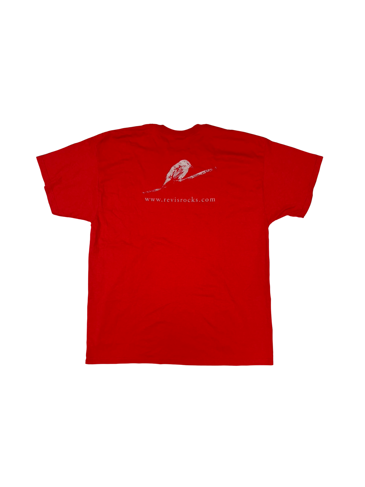 2XL Red Vintage T (2010) Silver Ink