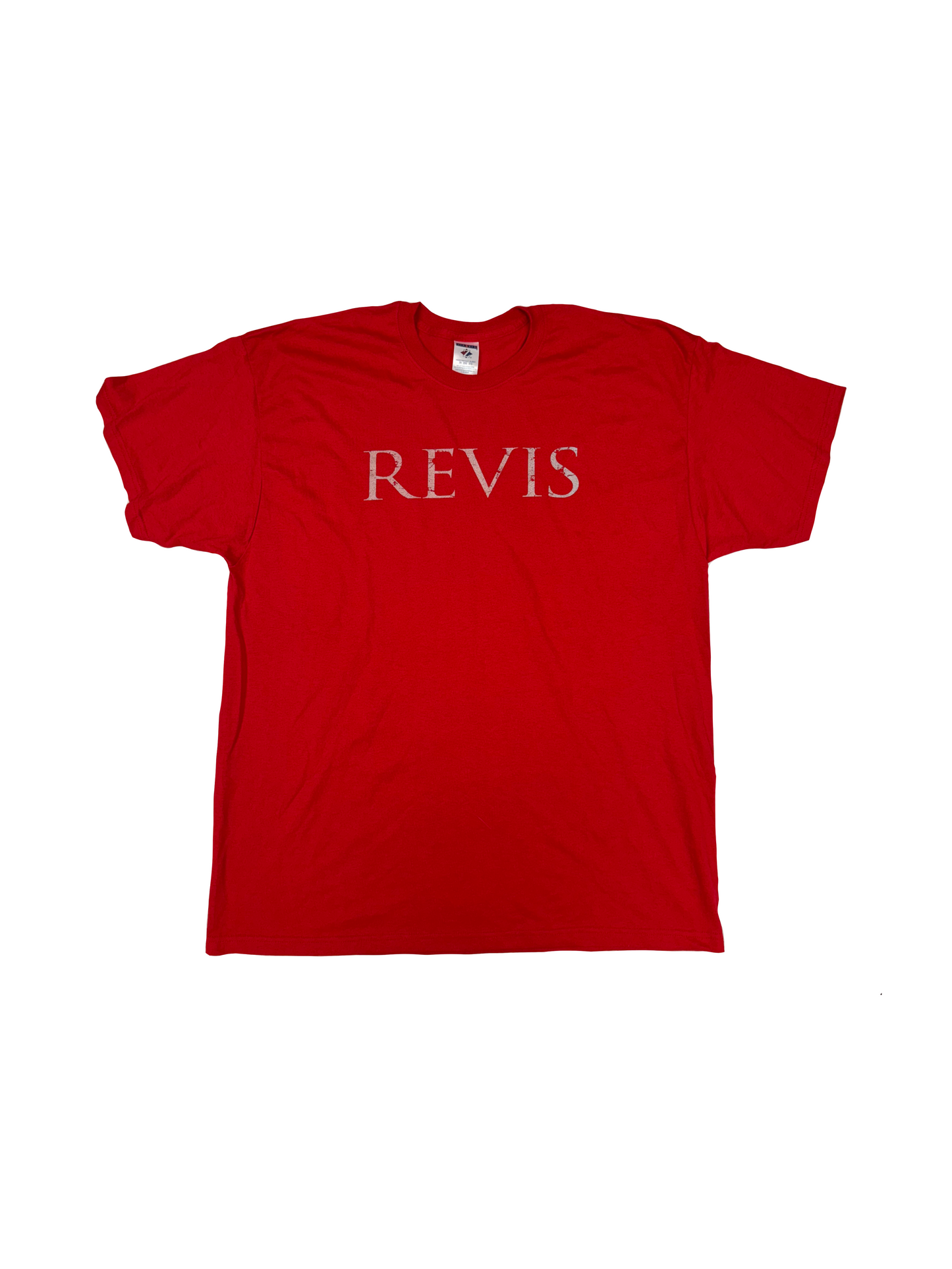 2XL Red Vintage T (2010) Silver Ink