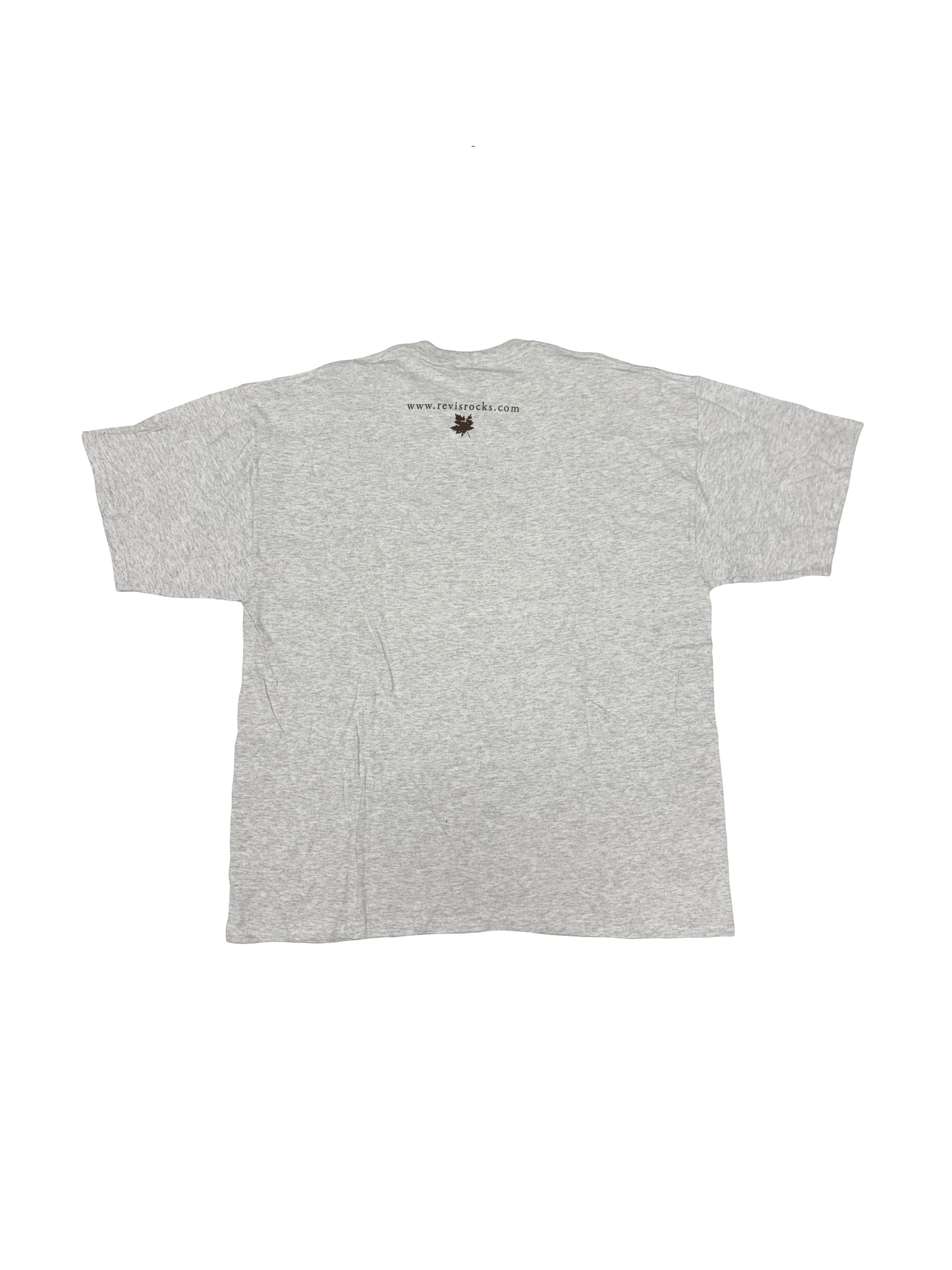 2XL Light Grey Vintage T (2010) Brown Ink
