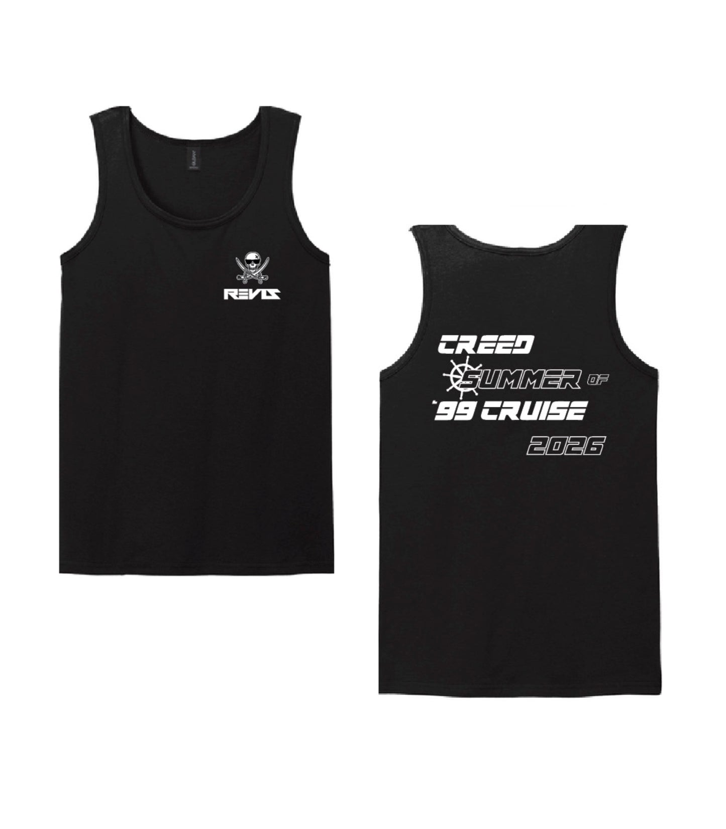“Summer of 99’ Creed Cruise” Black Tank