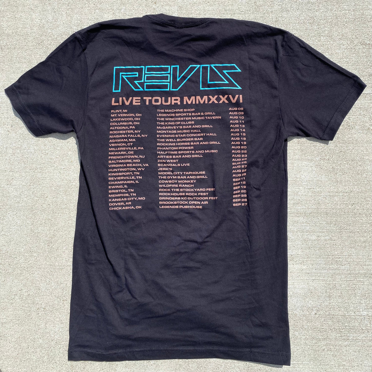 Limited Edition - 2026 Tour Shirt  No. 1